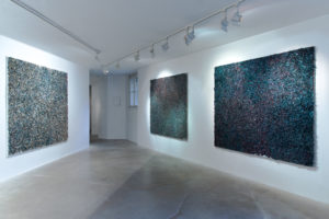 Michal Neugarten Abstract Art Painting - Pecka Gallery Exhibition 2019