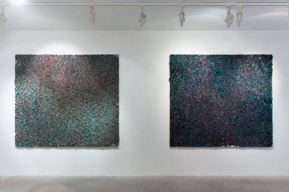 Michal Neugarten Exhibition Afterimages 2019 Pecka gallery Abstract Art Painting