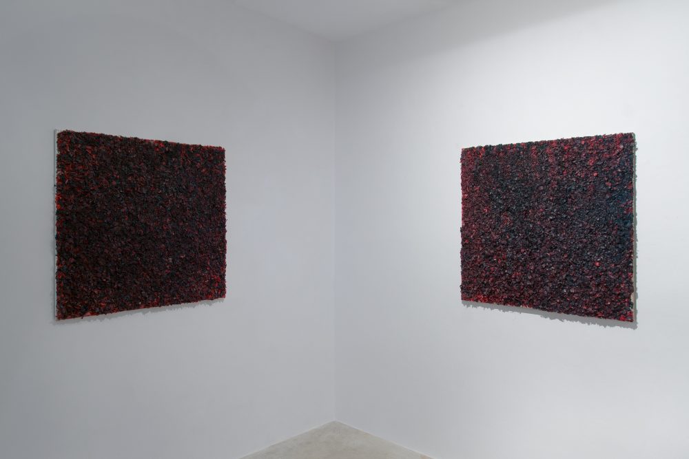 Michal Neugarten Exhibition Afterimages 2019 Pecka gallery Abstract Art Painting